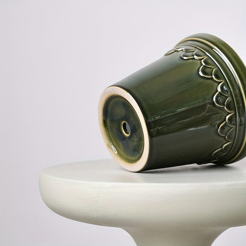 cache pot ceramique vintage