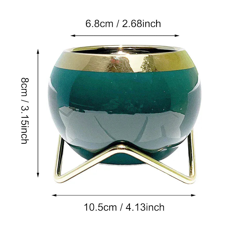 cache-pot de fleur sur pied 1