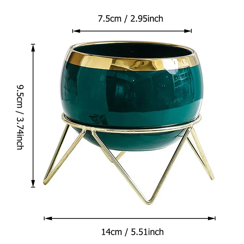 cache-pot de fleur sur pied 13