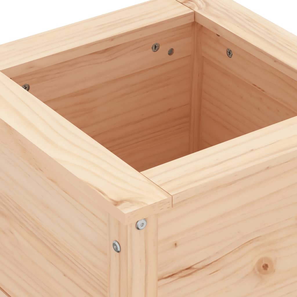 cache pot en bois interieur