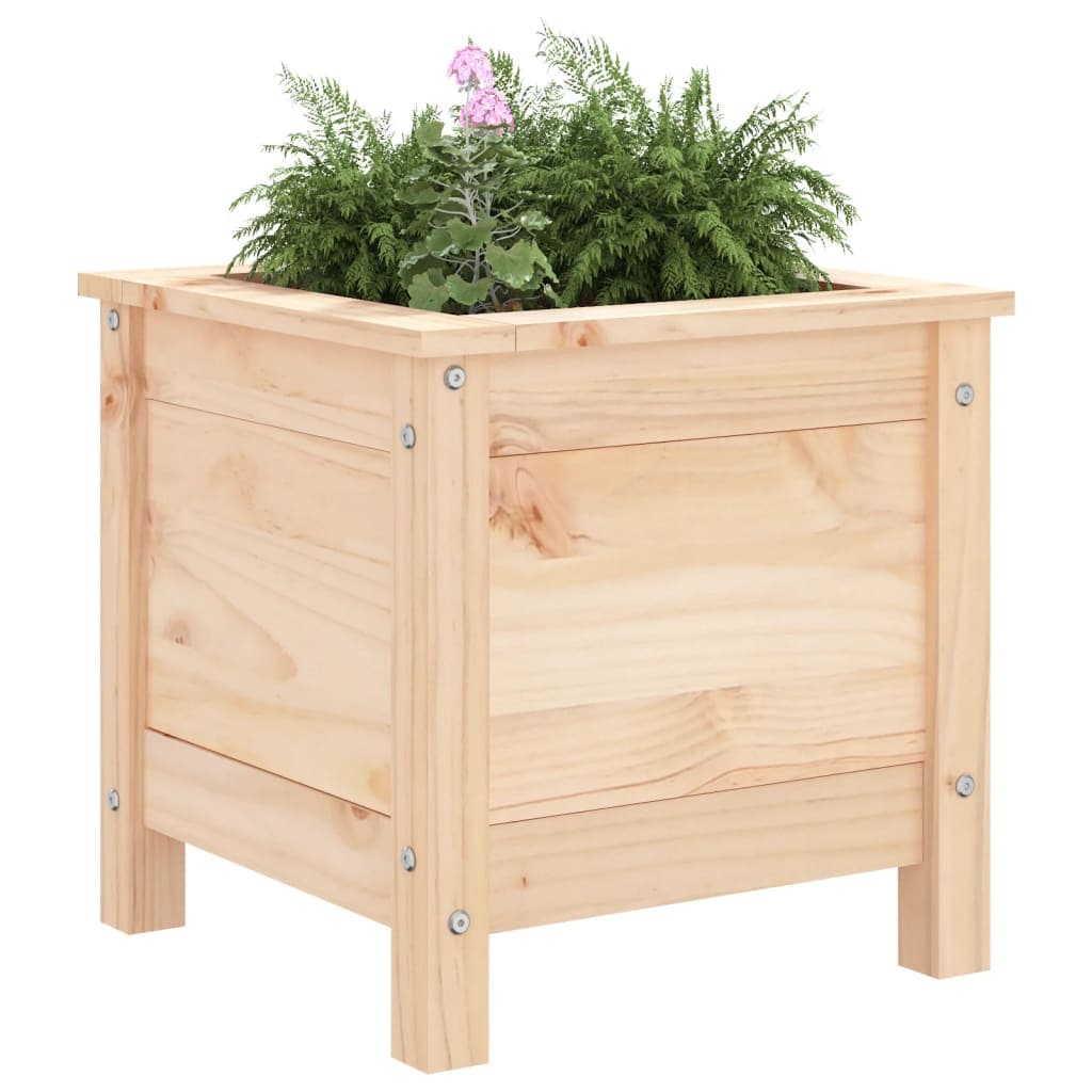 cache pot en bois interieur