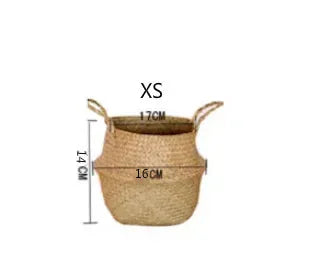 Cache pot en osier tunisie 16cm