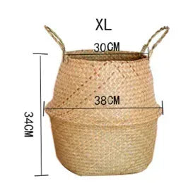 Cache pot en osier tunisie 38cm