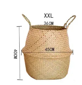 Cache pot en osier tunisie 45cm