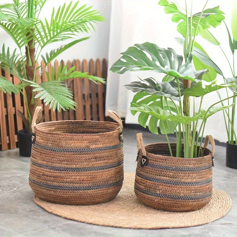 cache pot en rotin exterieur