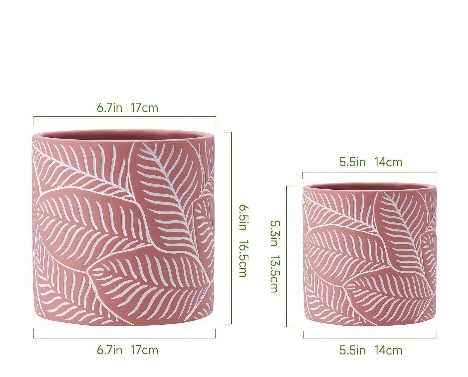 cache pot en terre cuite originale