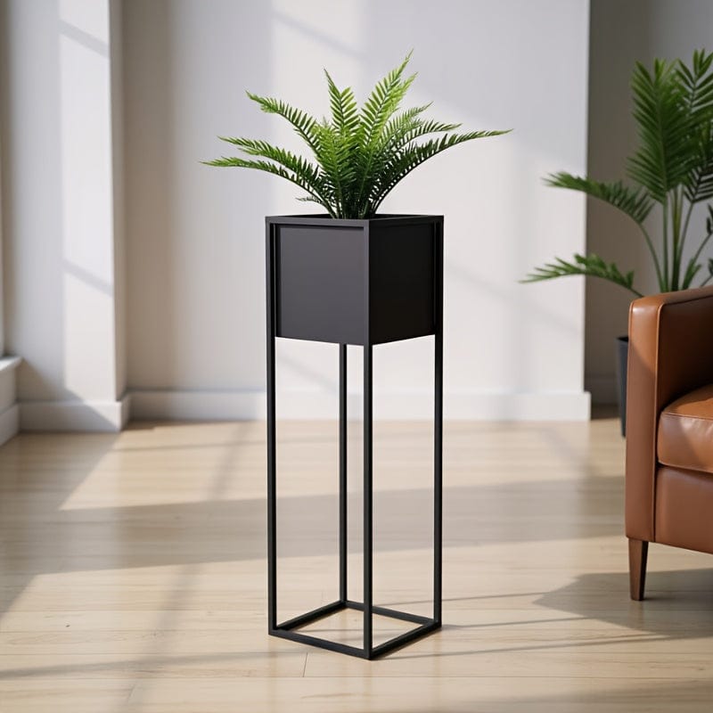 Cache pot haut sur pied