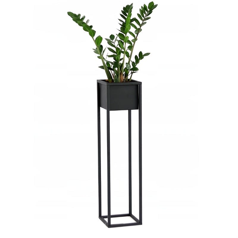 Cache pot haut sur pied