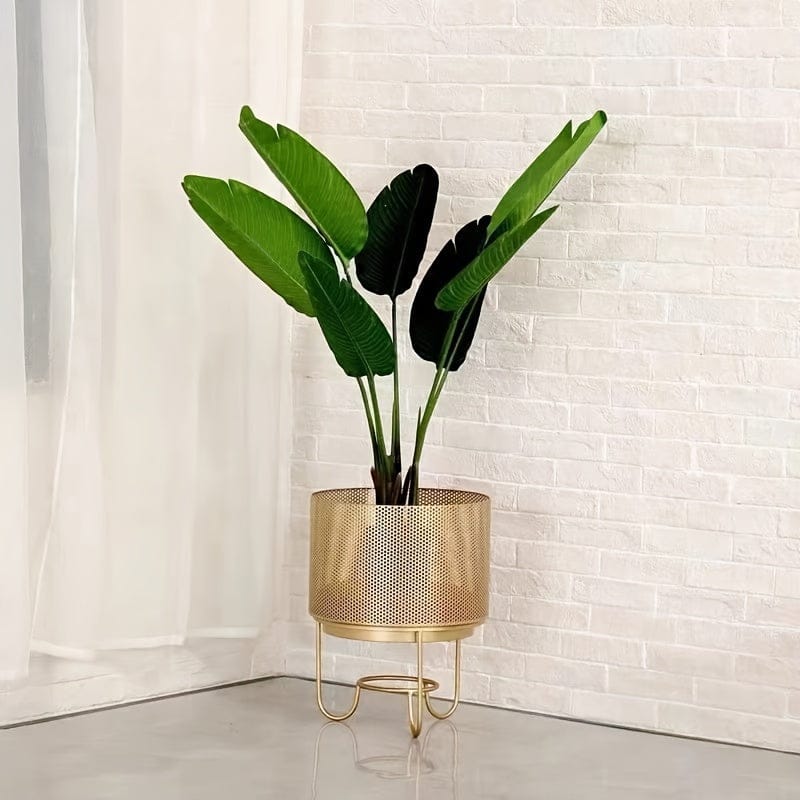 cache pot scandinave sur pied