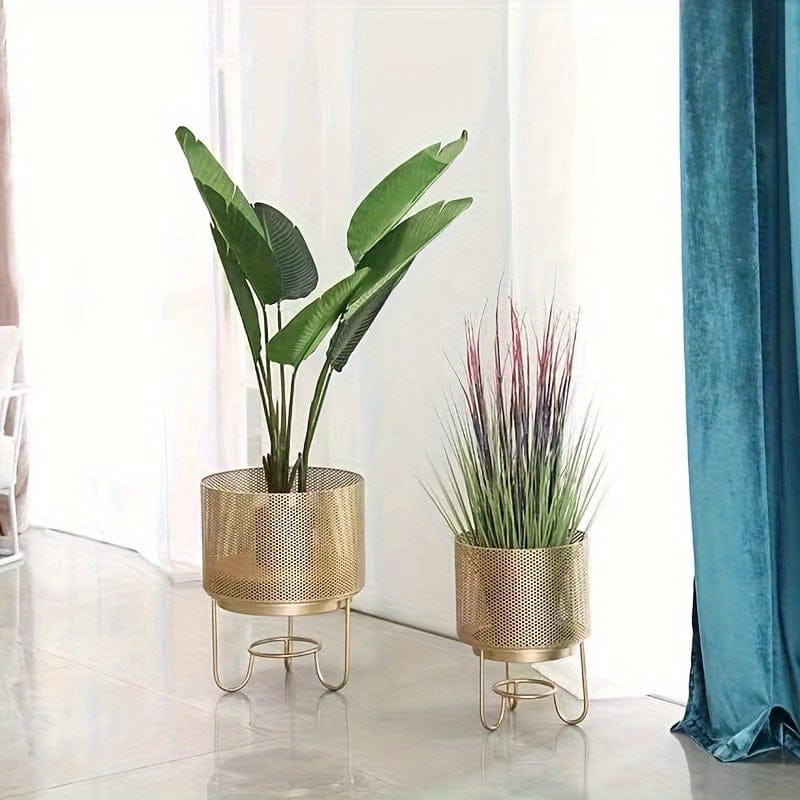 cache pot scandinave sur pied