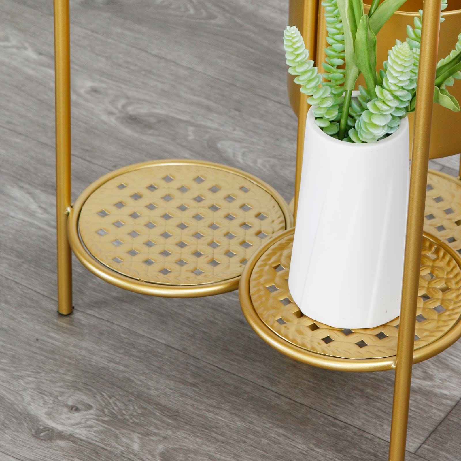 cache-pot sur pied à niveaux