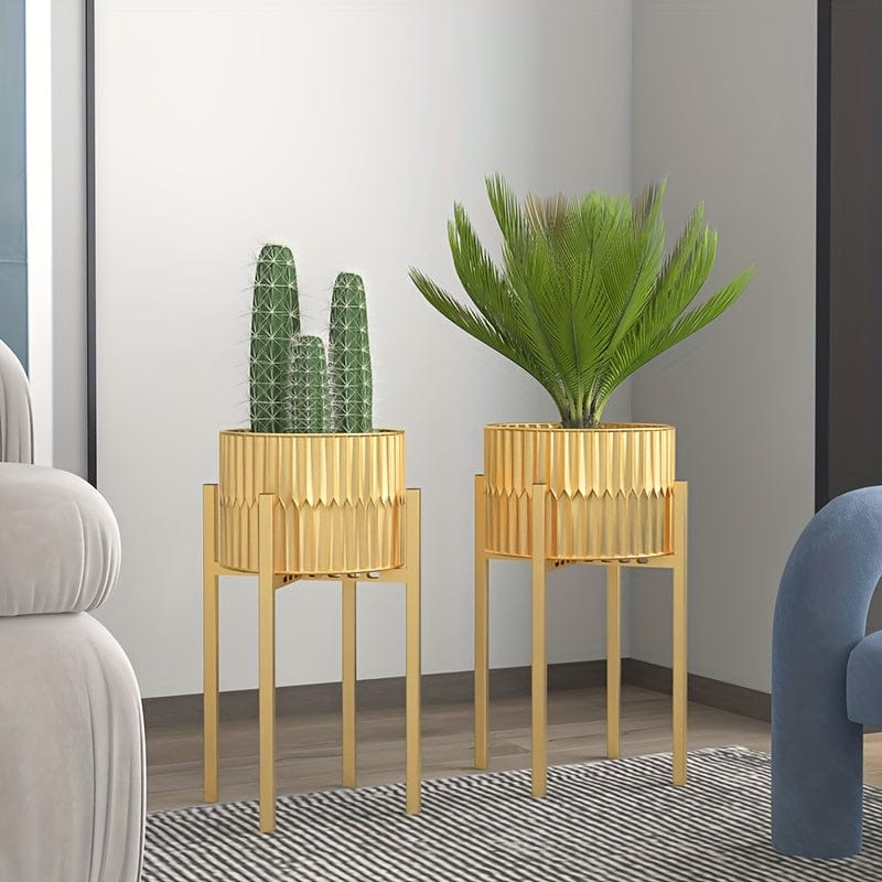 cache-pot sur pied style nordic