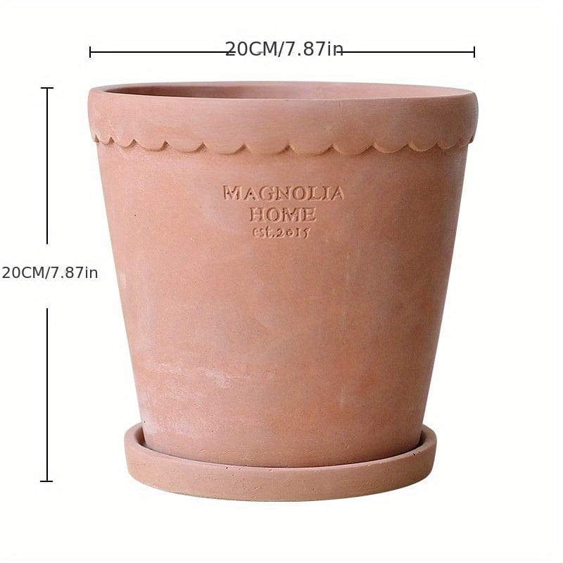 cache pot terre cuite 20x20