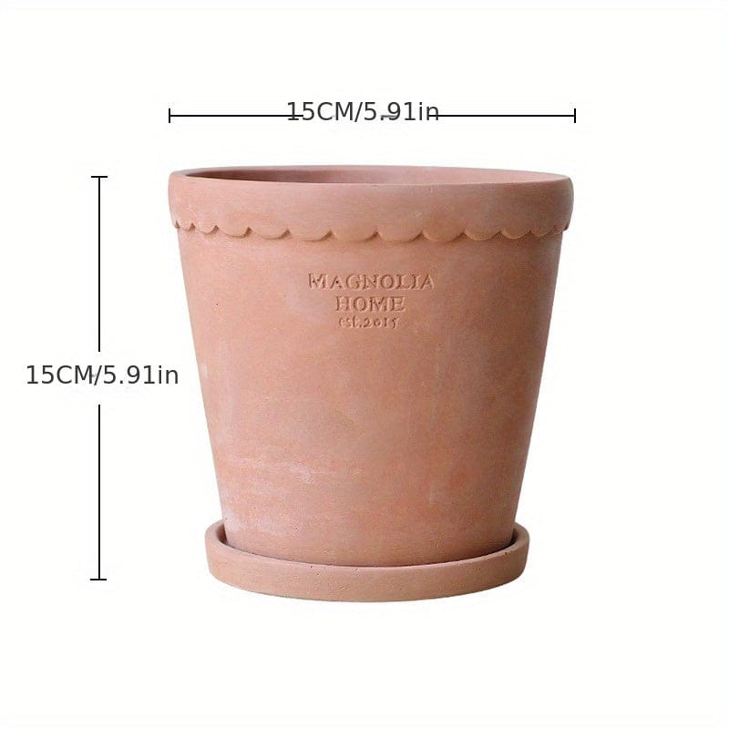 cache pot terre cuite 20x20 15CM