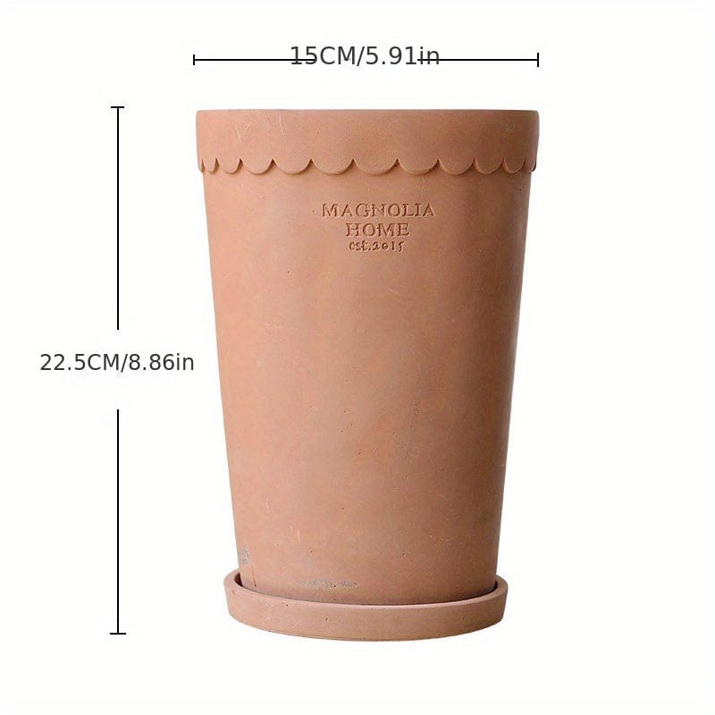 cache pot terre cuite 20x20 Grand