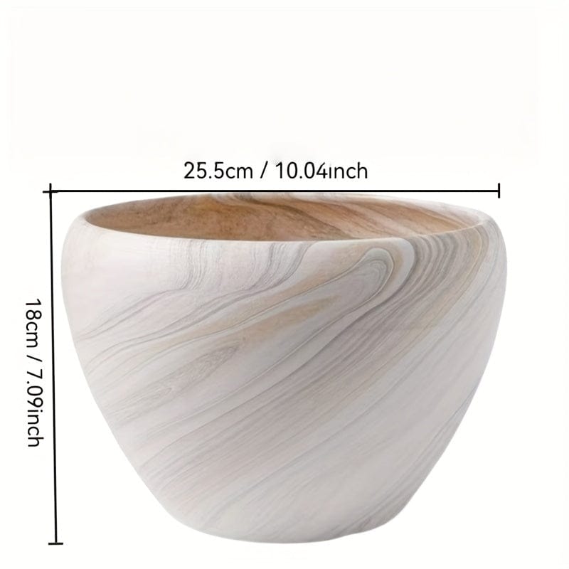 grand cache pot ceramique Grand blanc