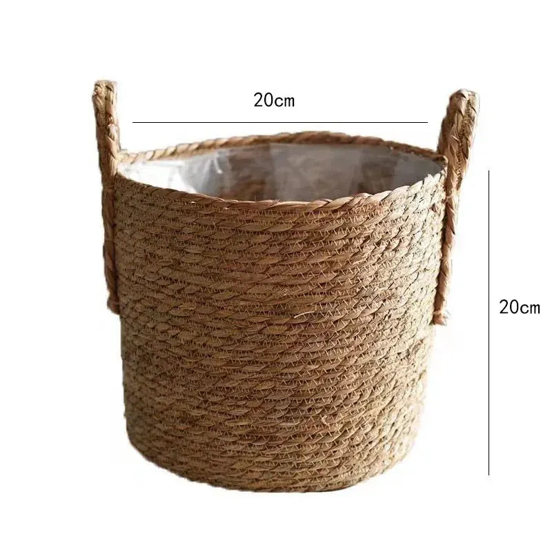 Grand cache pot en osier 20cm