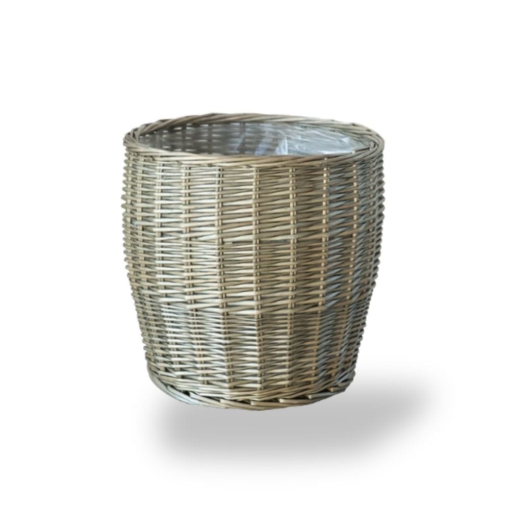 grand cache pot en osier pour exterieur
