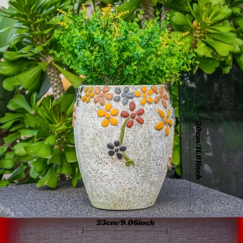 grand cache-pot terre cuite