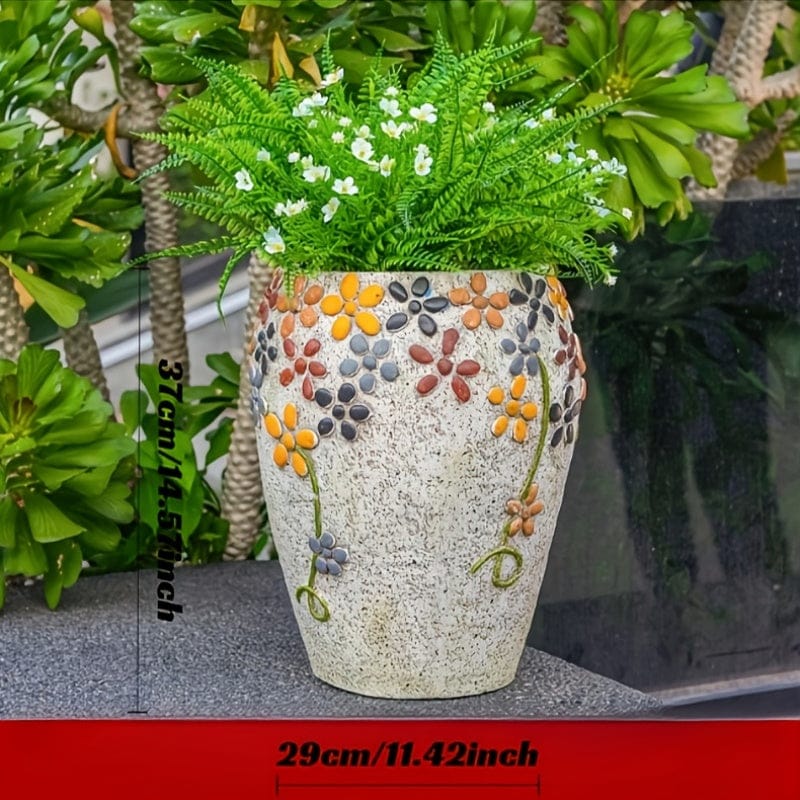 grand cache-pot terre cuite