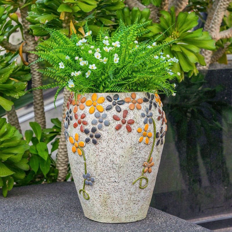 grand cache-pot terre cuite