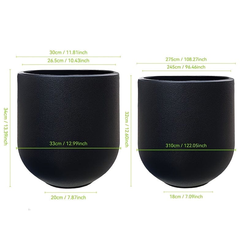 Grand pot en plastique pour plante