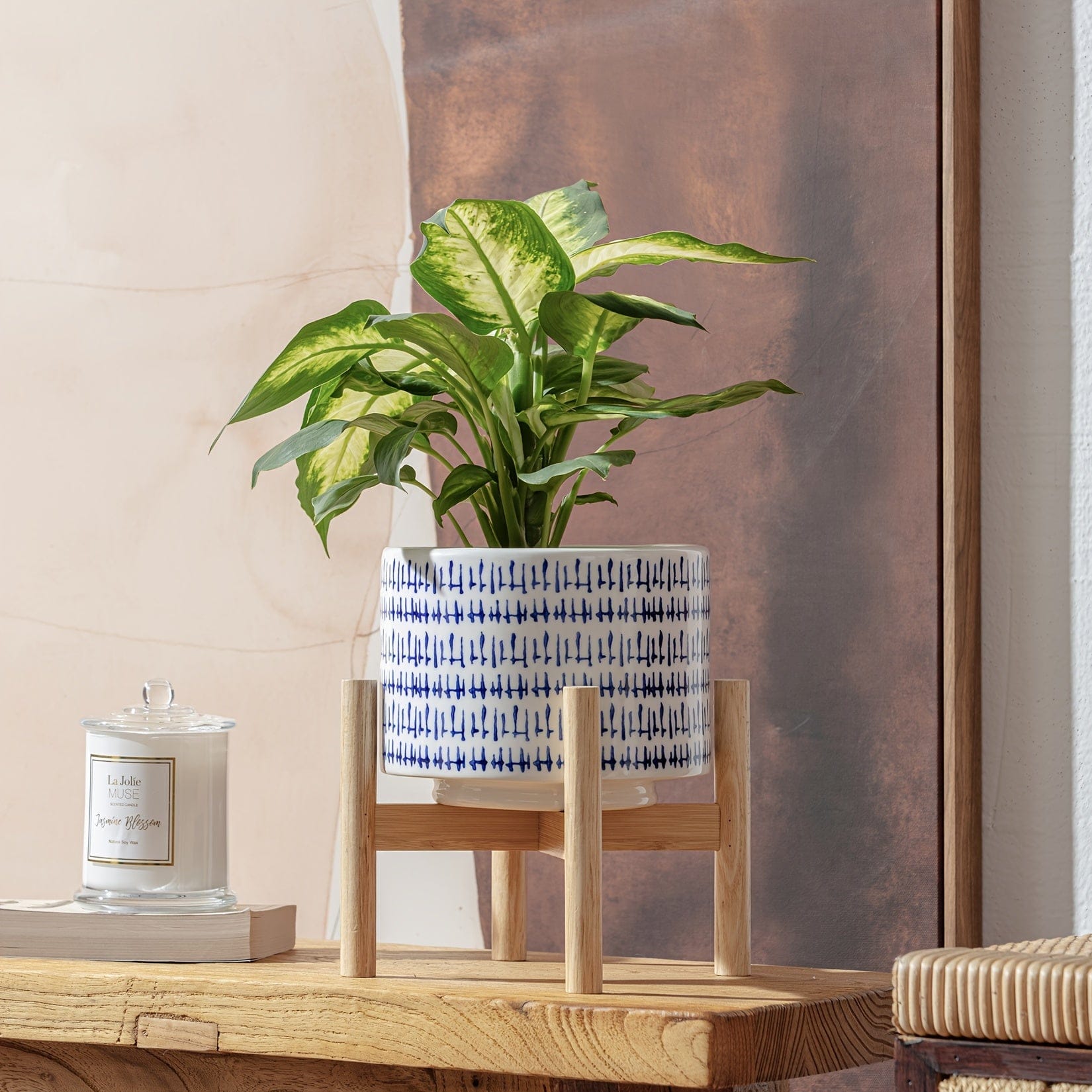 gros cache pot ceramique