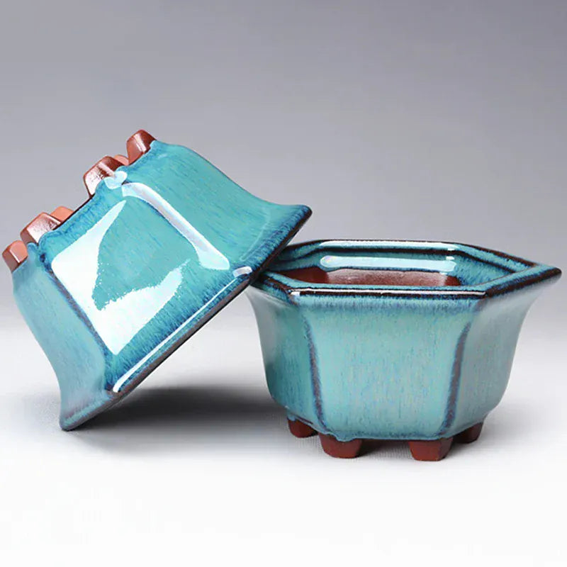 petit cache pot céramique bonsai Style 6