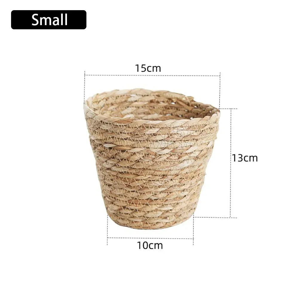 Petit cache pot osier Small