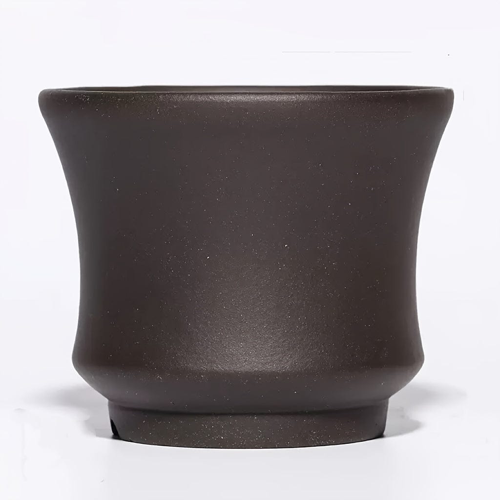 Petit pot en terre cuite Noir