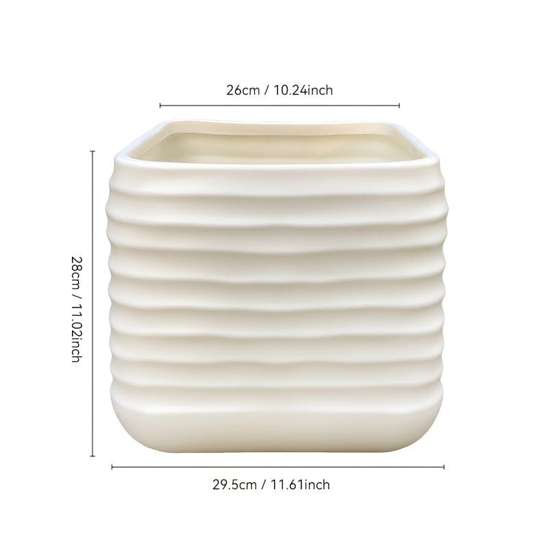 Pot carre plastique pour plante