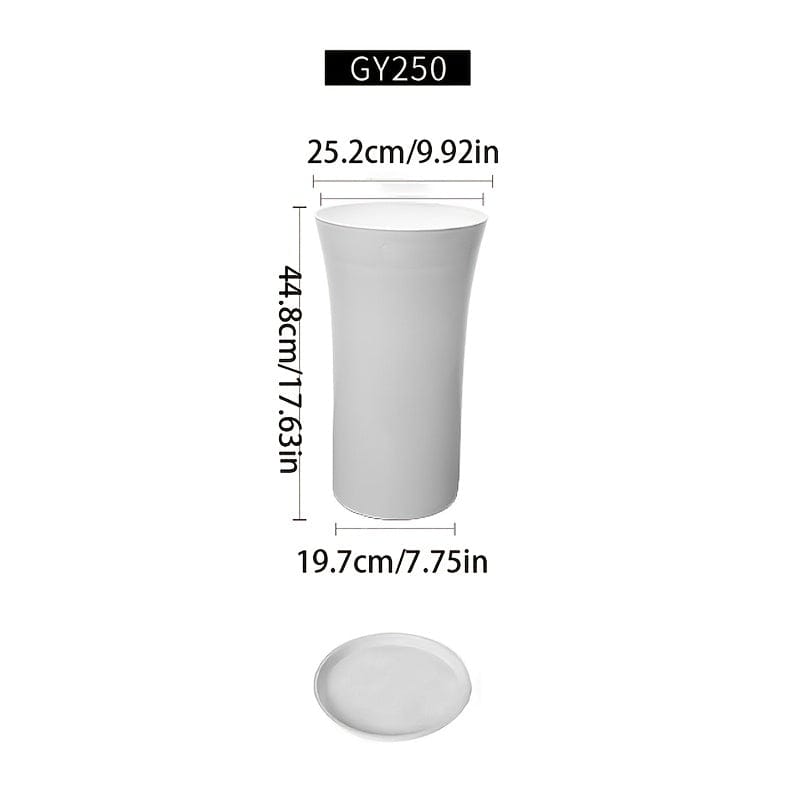 pot pour plante en plastique interieur Blanc / GY250