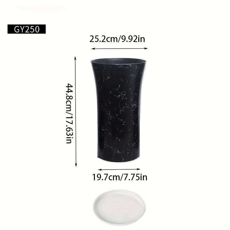 pot pour plante en plastique interieur Noir / GY250