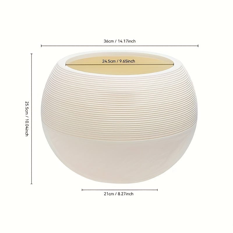 pot spherique pour plante